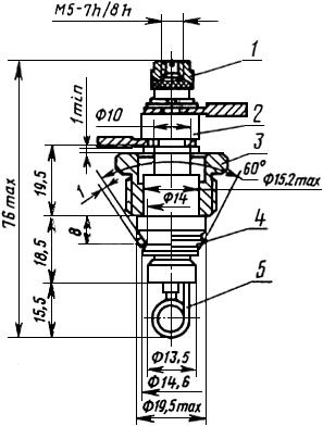 ГОСТ 10132-62 Свечи накаливания двухпроводные для дизелей. Общие технические условия (с Изменениями N 1, 2, 3, 4)