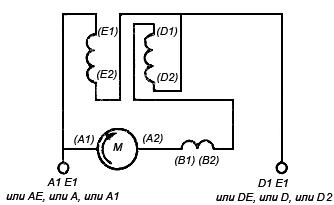 ГОСТ 26772-85 (СТ СЭВ 3170-81) Машины электрические вращающиеся. Обозначение выводов и направление вращения (с Изменением N 1)