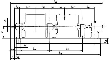 ГОСТ 4541-70 Машины электрические вращающиеся. Обозначения буквенные установочно-присоединительных и габаритных размеров (с Изменением N 1)