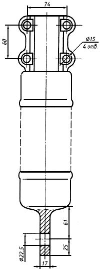 ГОСТ Р 51203-98 Изоляторы стержневые фарфоровые для контактной сети железных дорог. Общие технические условия