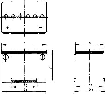 ГОСТ Р МЭК 95-2-93 Свинцово-кислотные стартерные батареи. Часть 2. Размеры батарей. Размеры и маркировка выводов (с Изменением N 1)